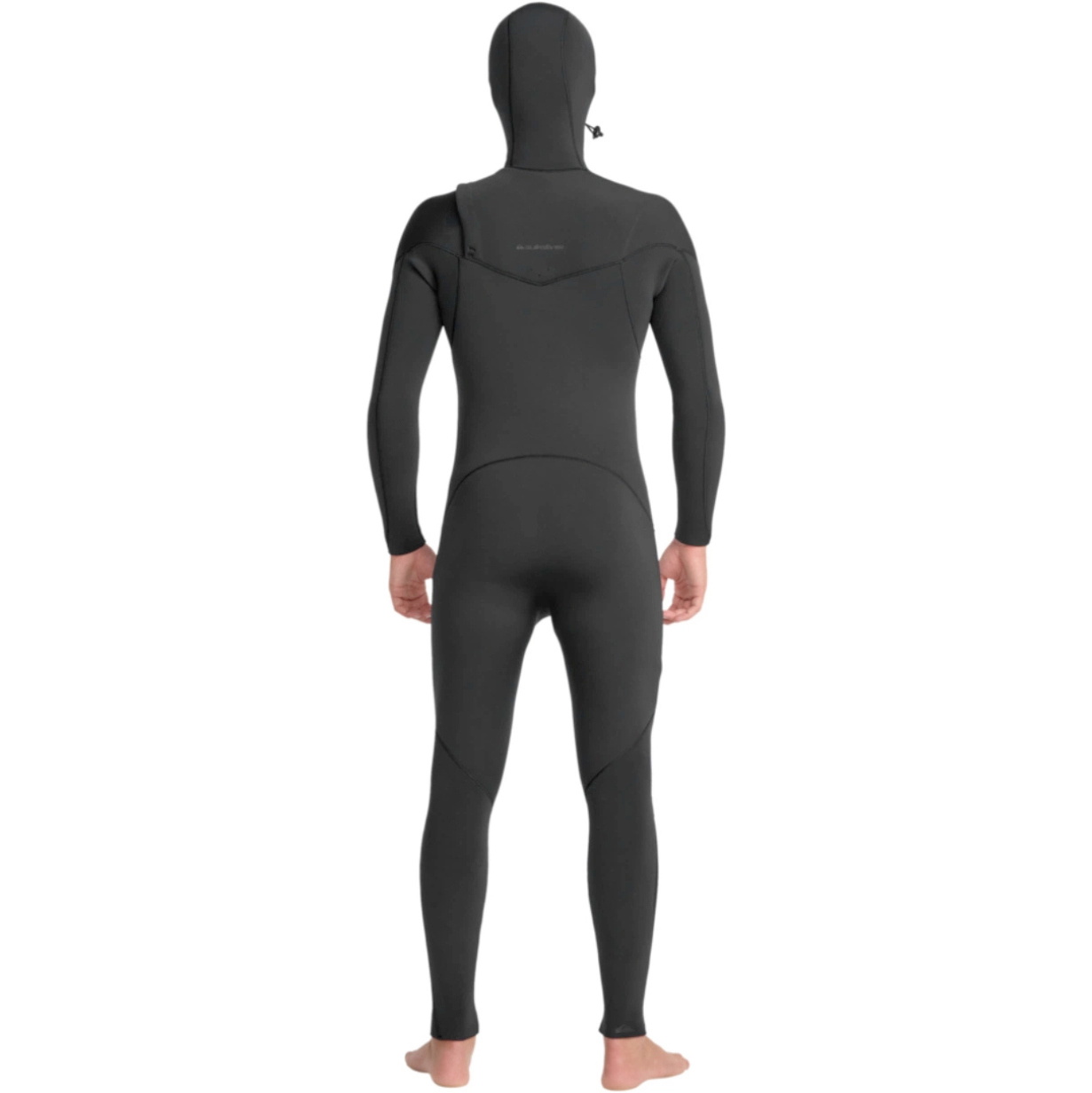 2025 Quiksilver Junior Everyday Sessions 4/3mm Borst Ritssluiting Met Capuchon Wetsuit 25CW203500 - Black